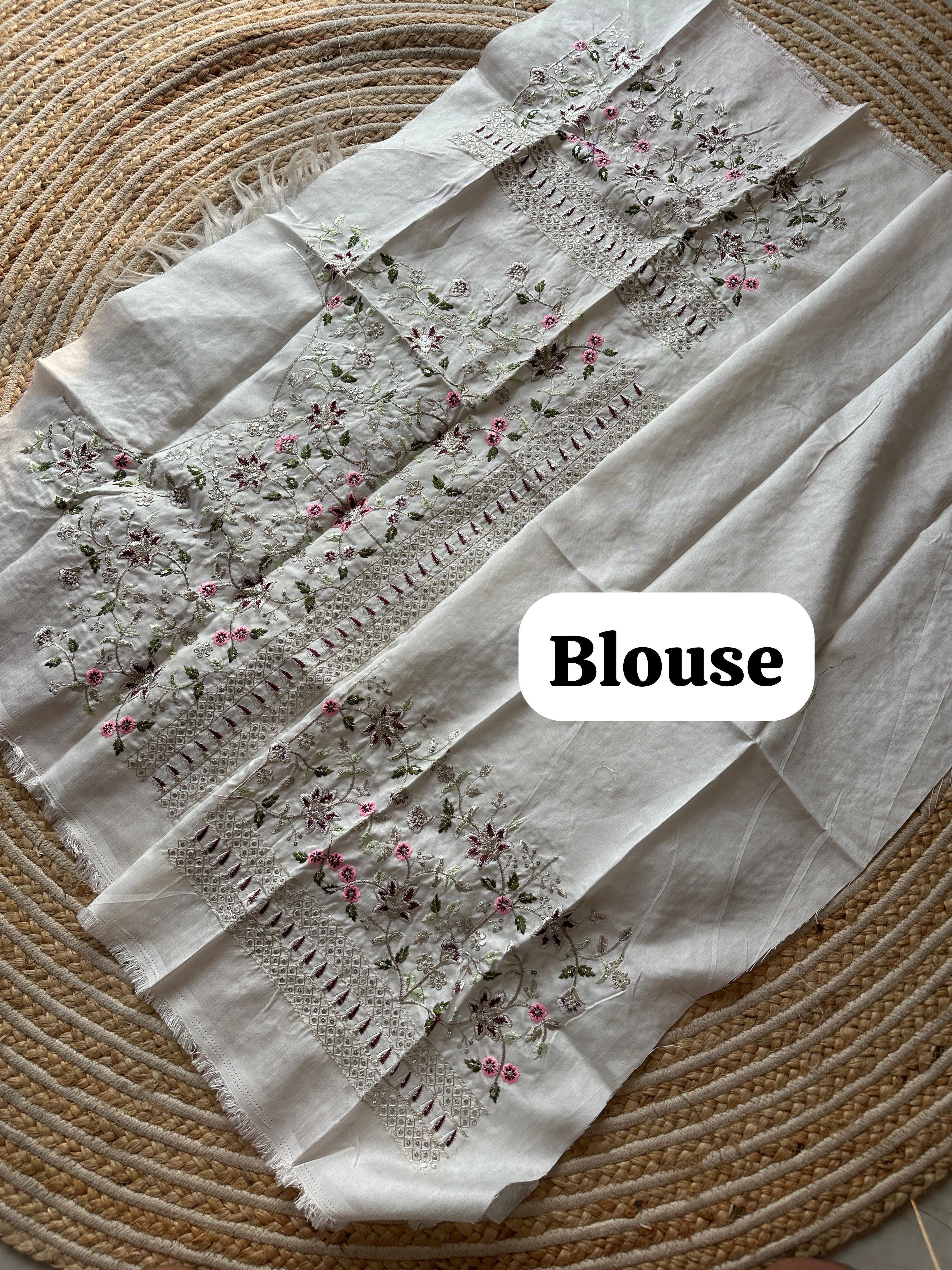 Reba Embroidered Saree