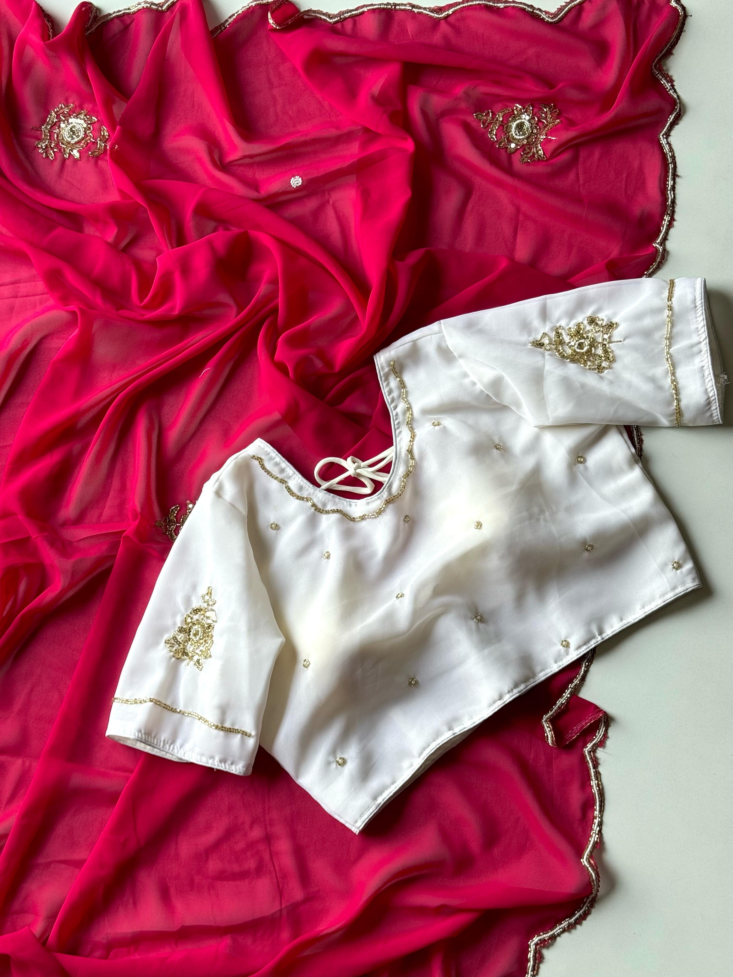 Precious Scarlet Saree