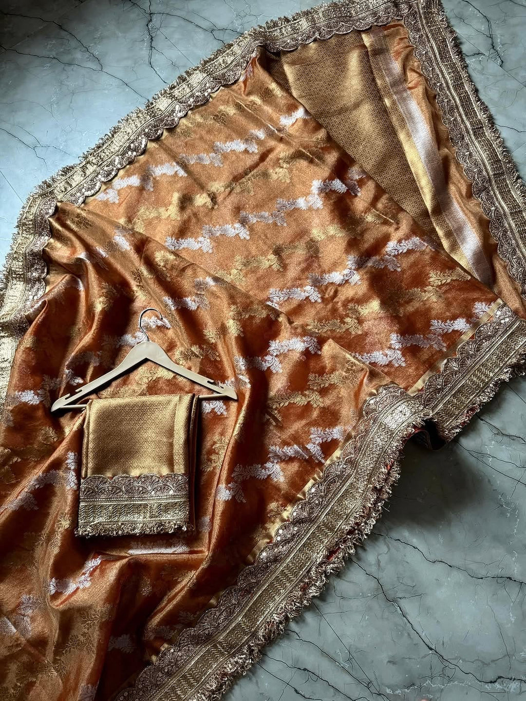 Rutvi Banarasi Silk Saree