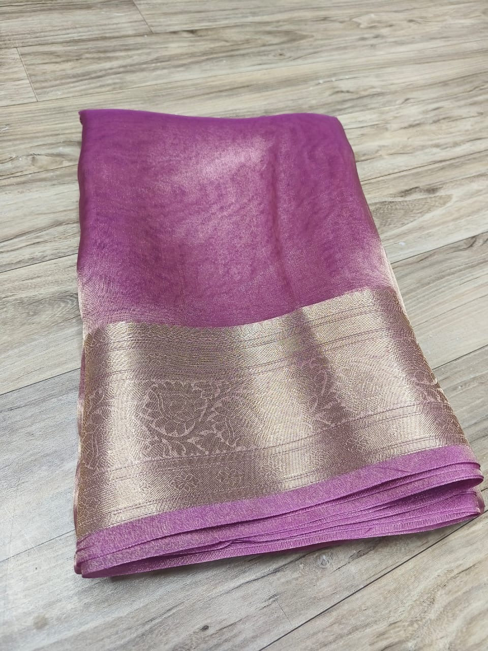 Maheru tissue silk saree
