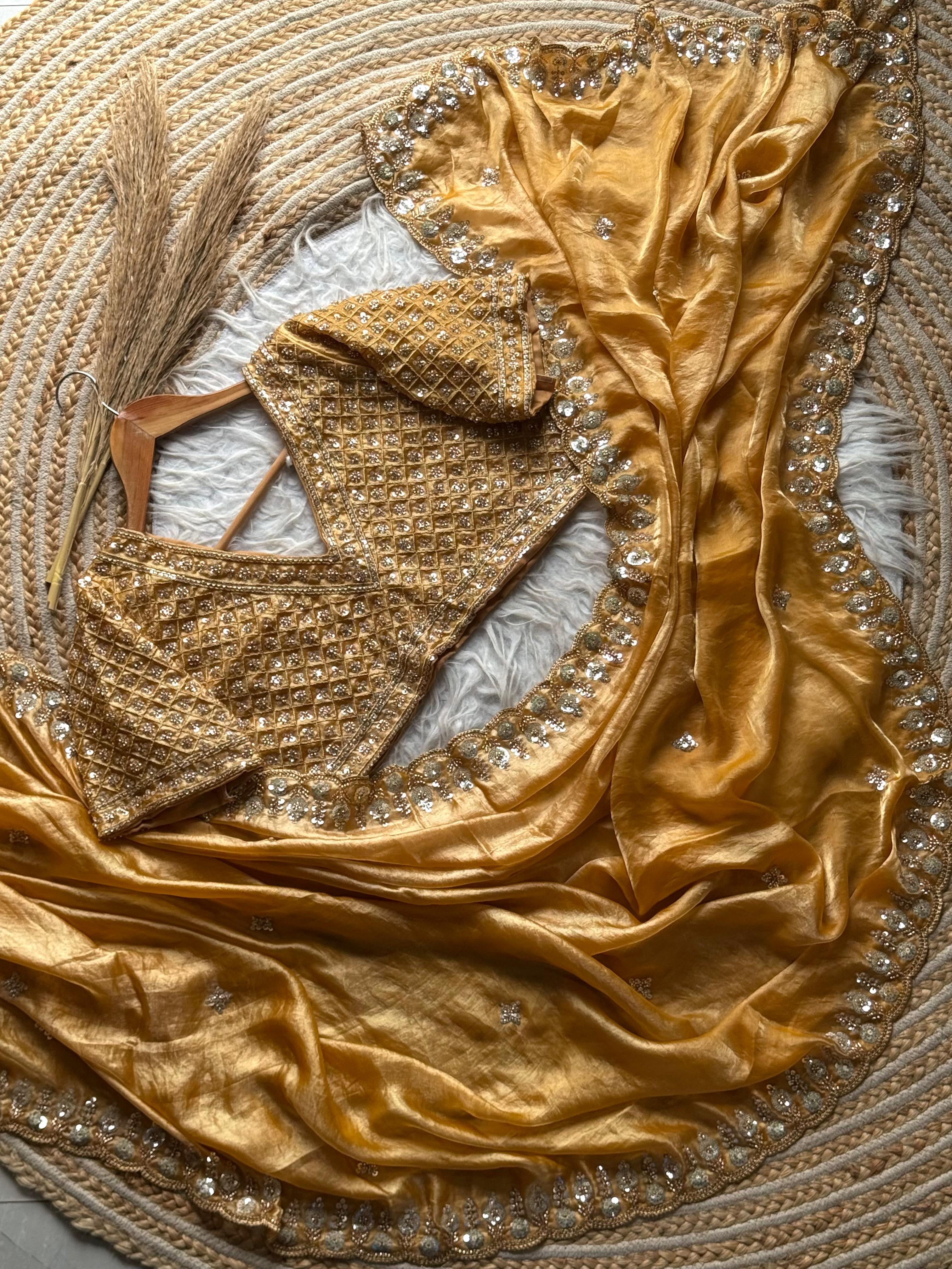 Kusha Embellished Saree