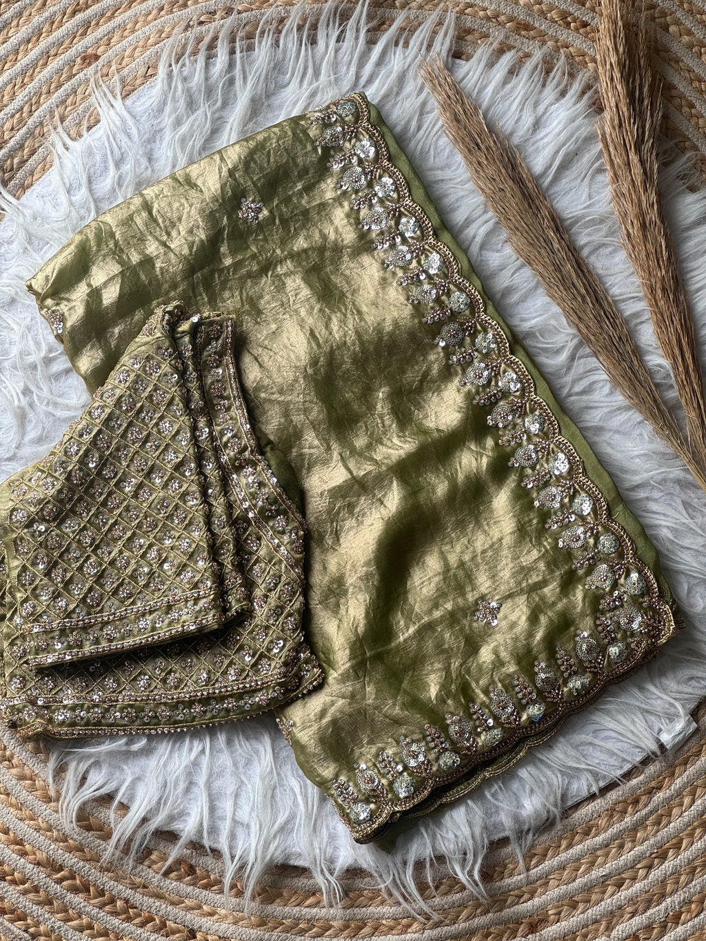 Kusha Embellished Saree