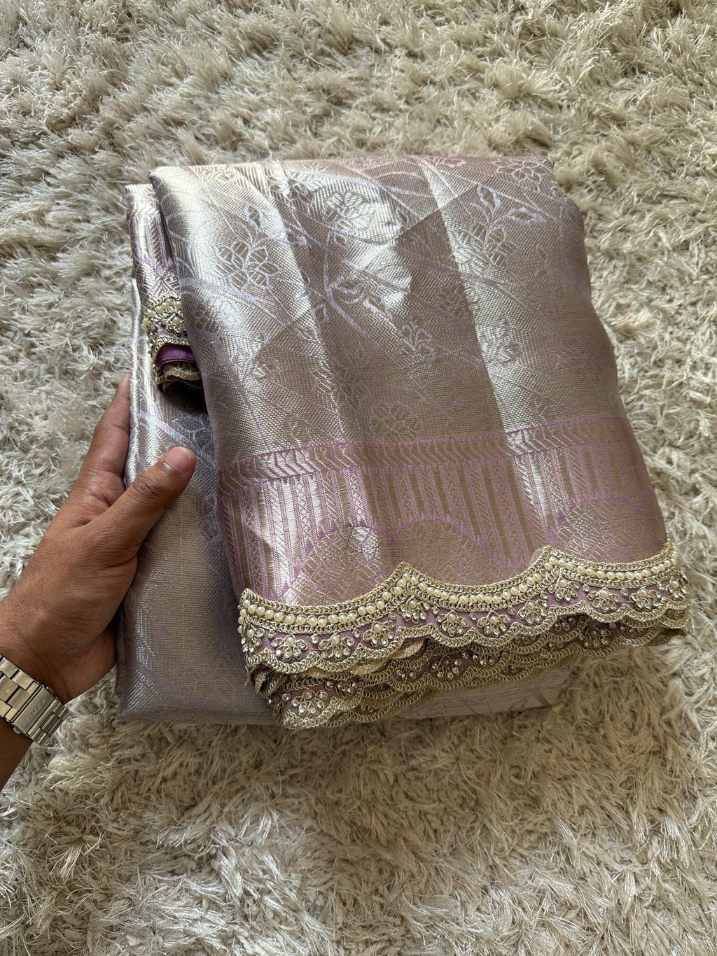 Damini Banarasi Silk Saree