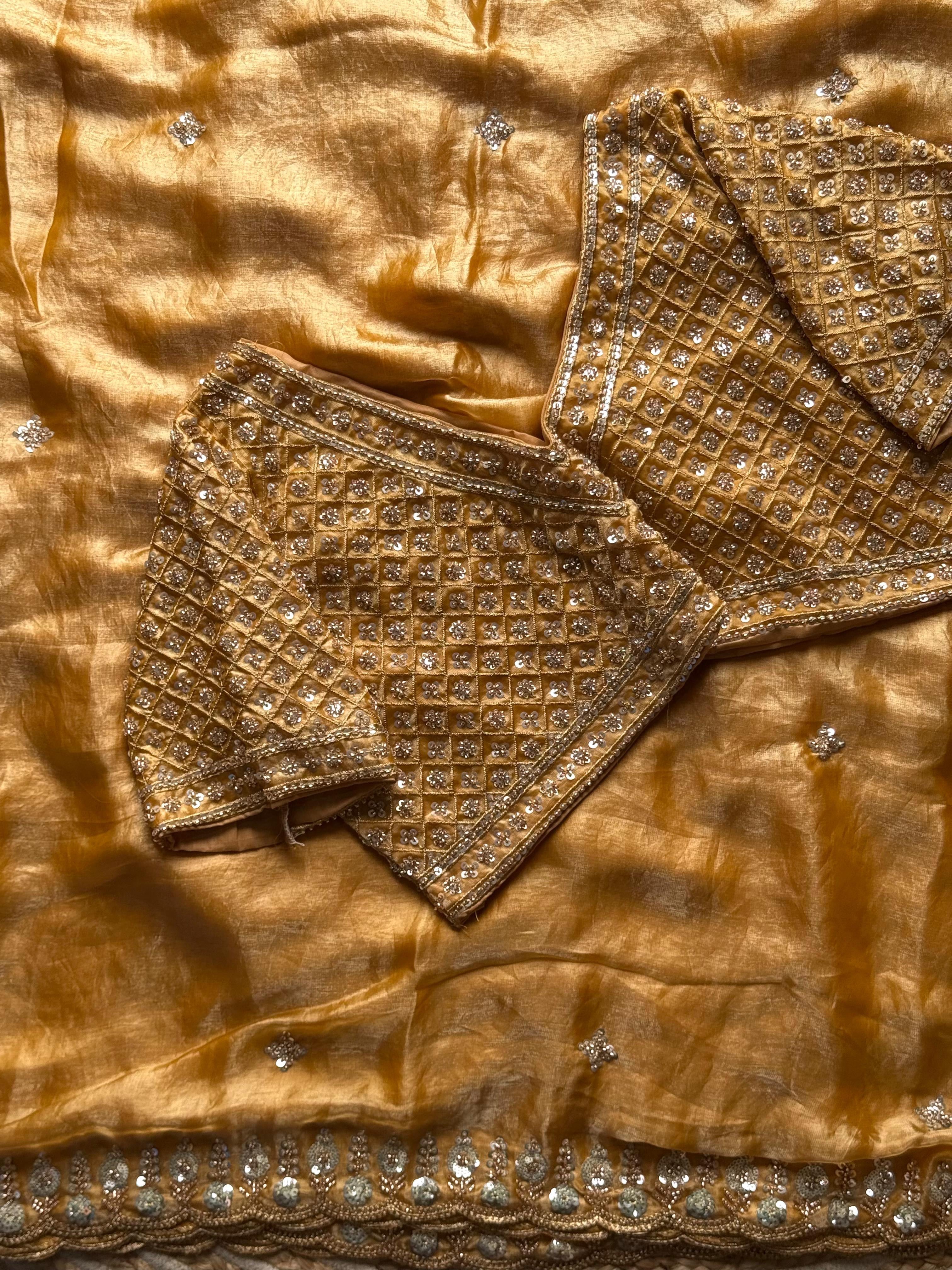 Kusha Embellished Saree