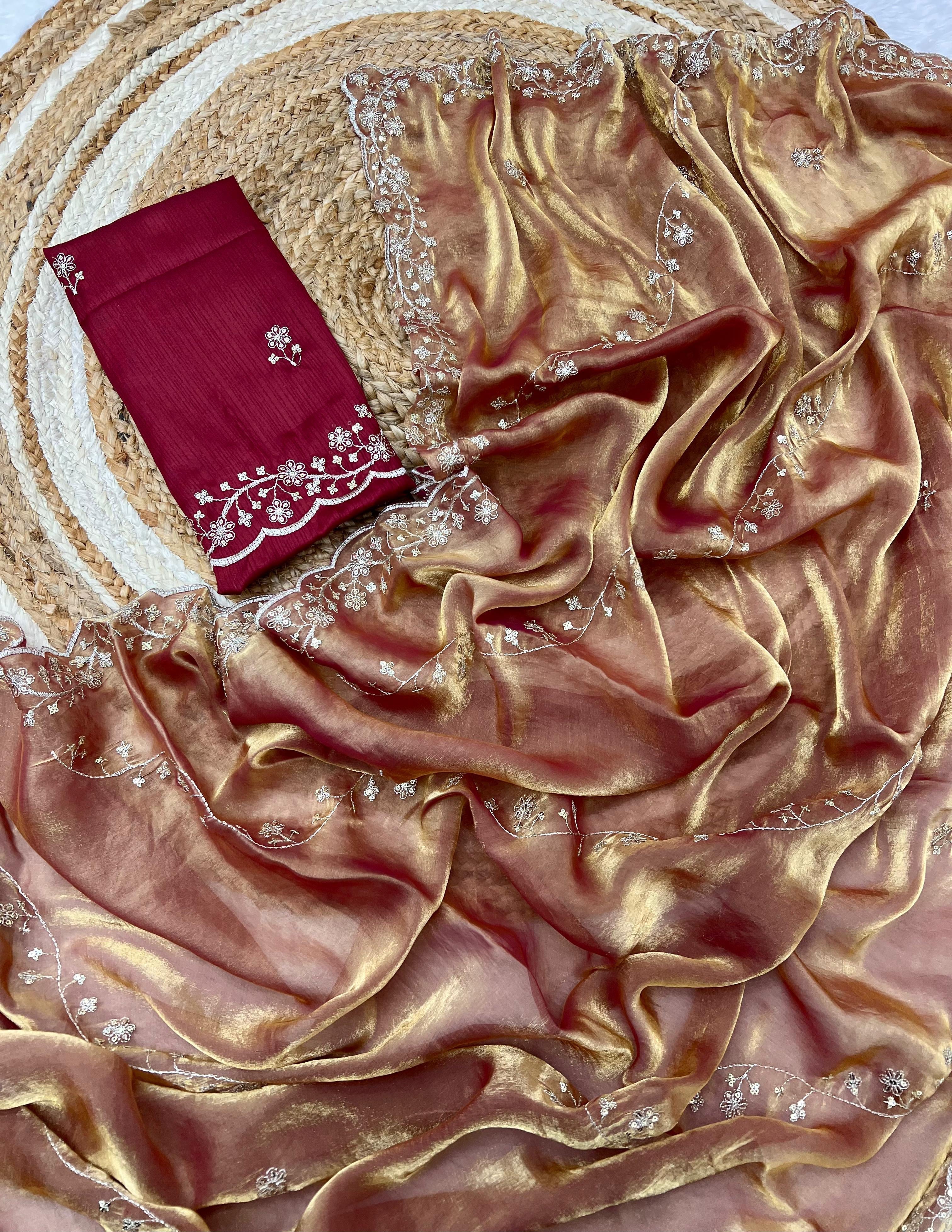 Manjari Tissue Silk Saree