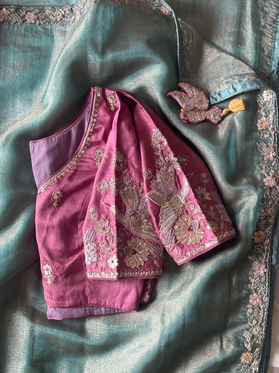 Sayonee Tissue Saree