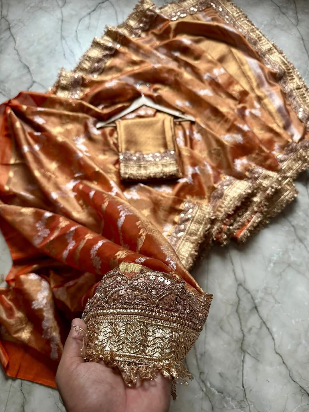 Rutvi Banarasi Silk Saree