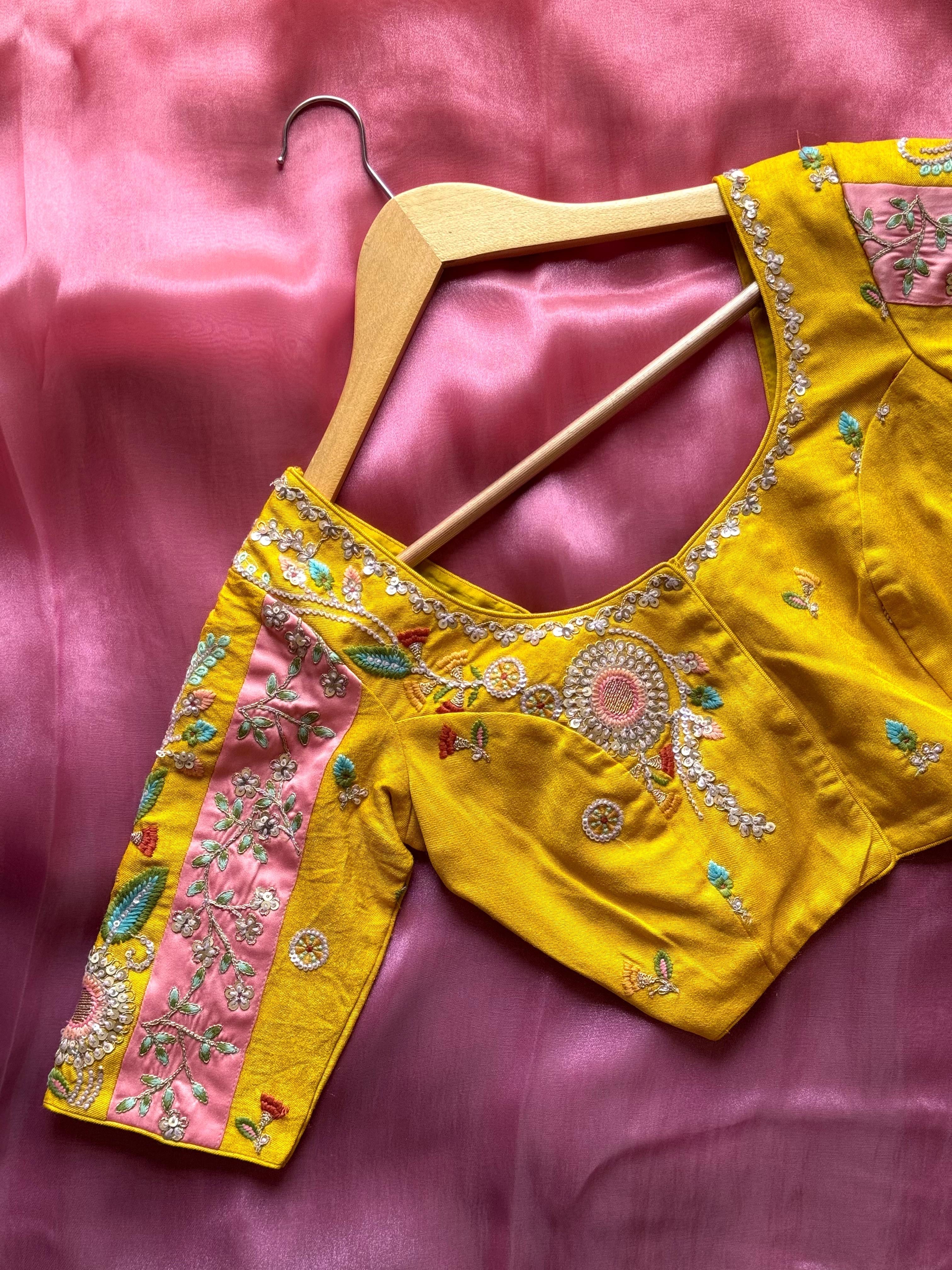 Begonia Embellished Saree