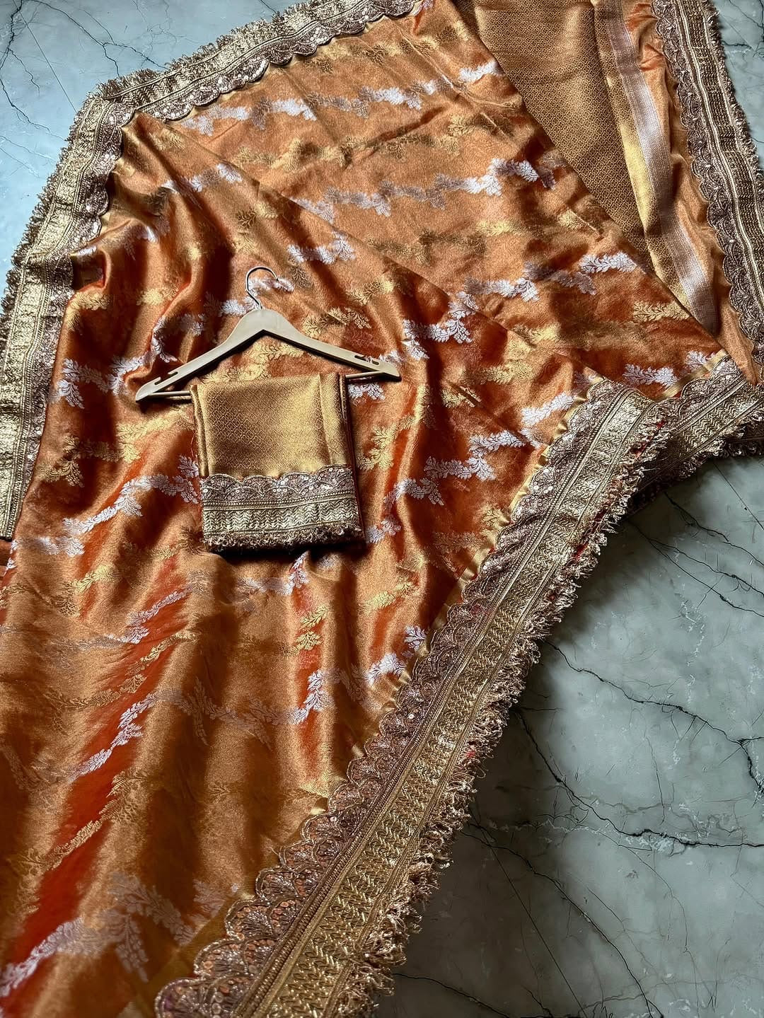 Rutvi Banarasi Silk Saree