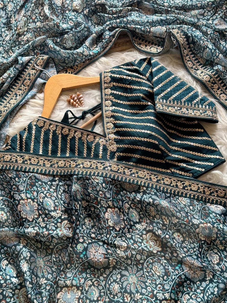 Kalindi Kalamkari Saree