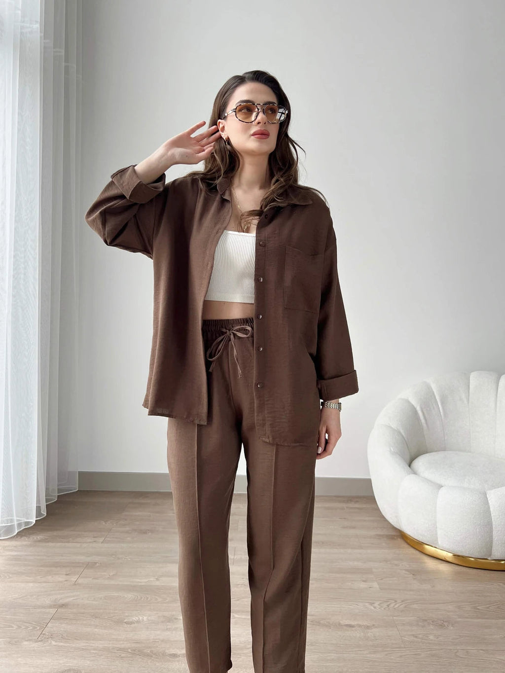 Women’s Light Irish Cord Set